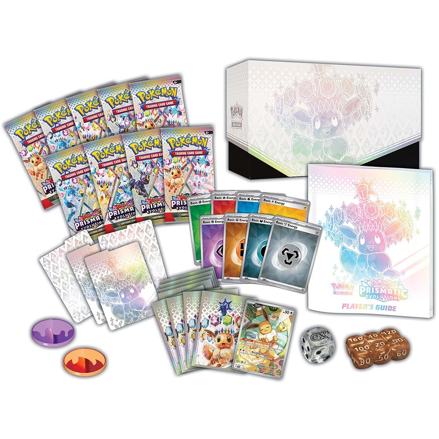 Pokemon S&V Prismatic Evolutions ETB Case x 10 - Sealed Preorder (Jan 17th 2025)