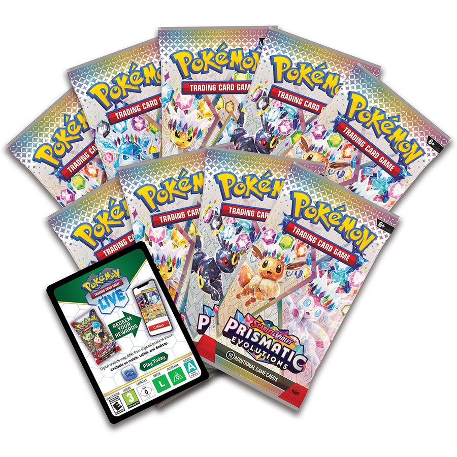 Pokemon Scarlet & Violet Prismatic Evolutions Elite Trainer Box (Pre-Order)