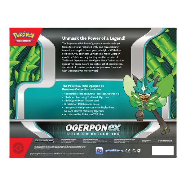 Pokemon Trading Card Game: Ogerpon ex Premium Collection