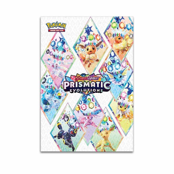 Pokemon Scarlet & Violet Prismatic Evolutions Poster Collection