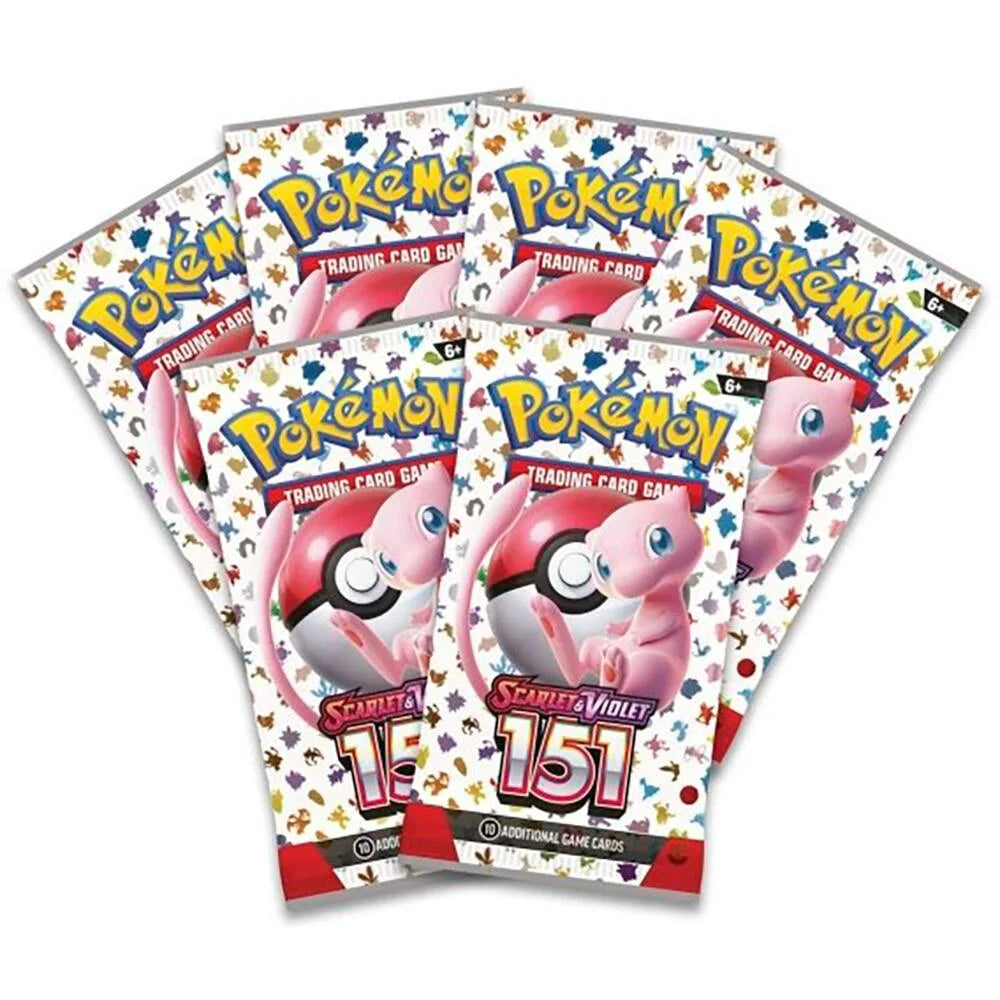 Pokemon Scarlet & Violet 151 Booster Bundle (6 Booster Packs)